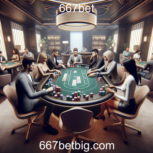 Descubra o Fascinante Mundo do Pôquer no 667bet